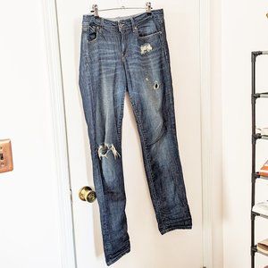 Vintage Low Rise Boyfriend Jeans